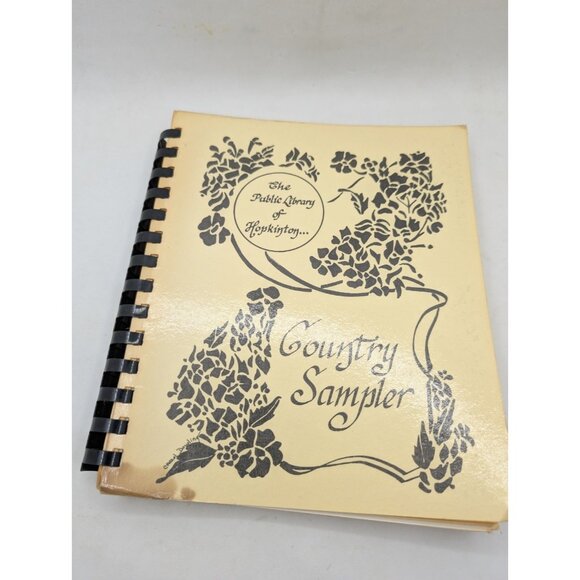 The Country Sampler Recipe Cook Hopkinton library READ - Picture 1 of 10